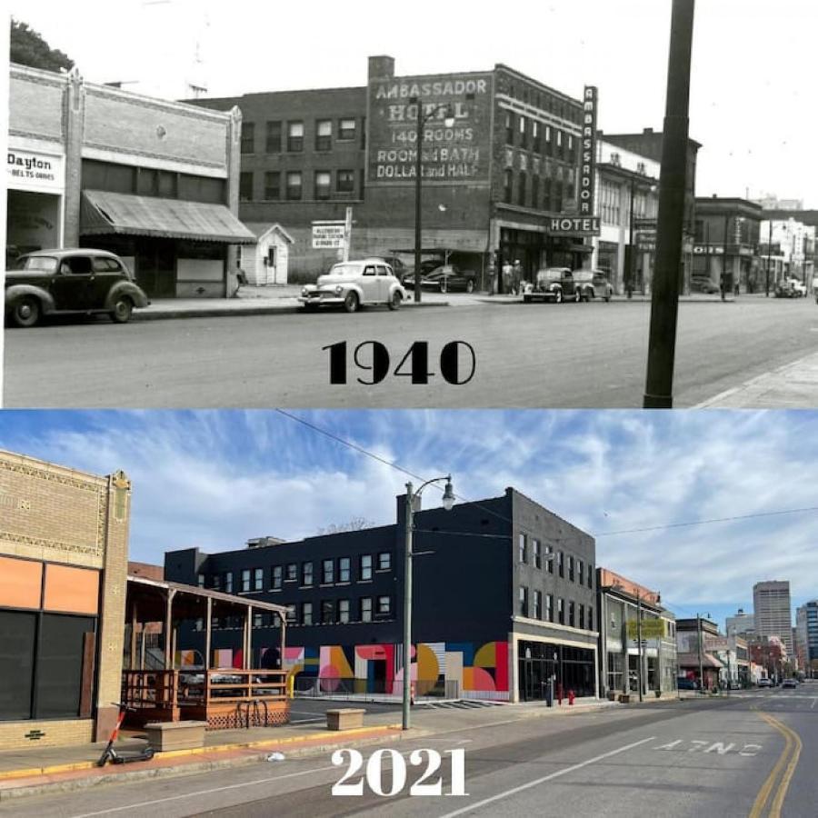 Ferienwohnung Historic Revival Downtown Memphis Exterior foto
